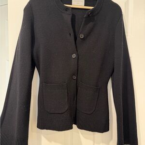 Eames Organic Cotton-Wool Cardigan